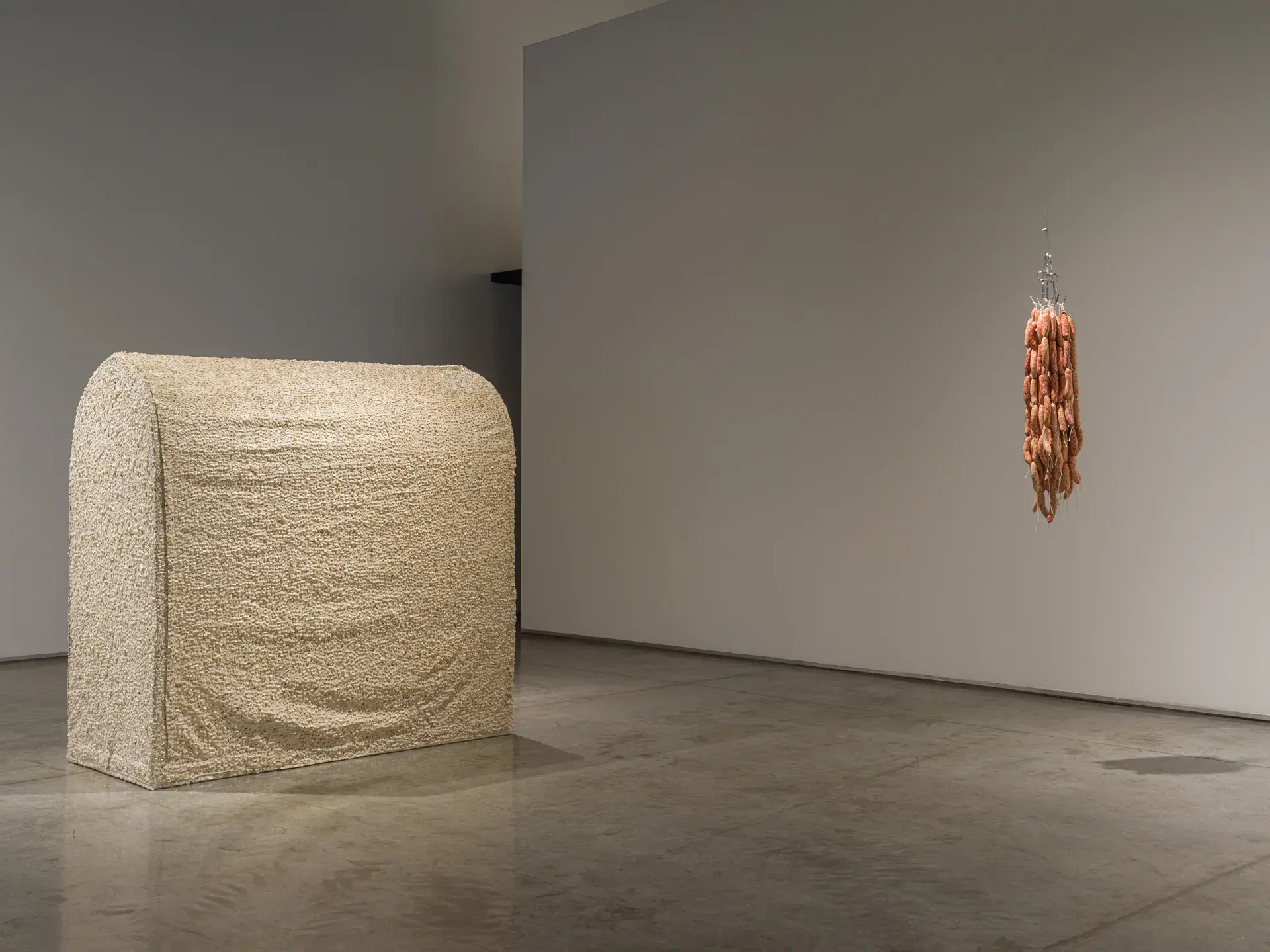 Antevasin - The one who sits at the border of two worlds<br>
Installation view
