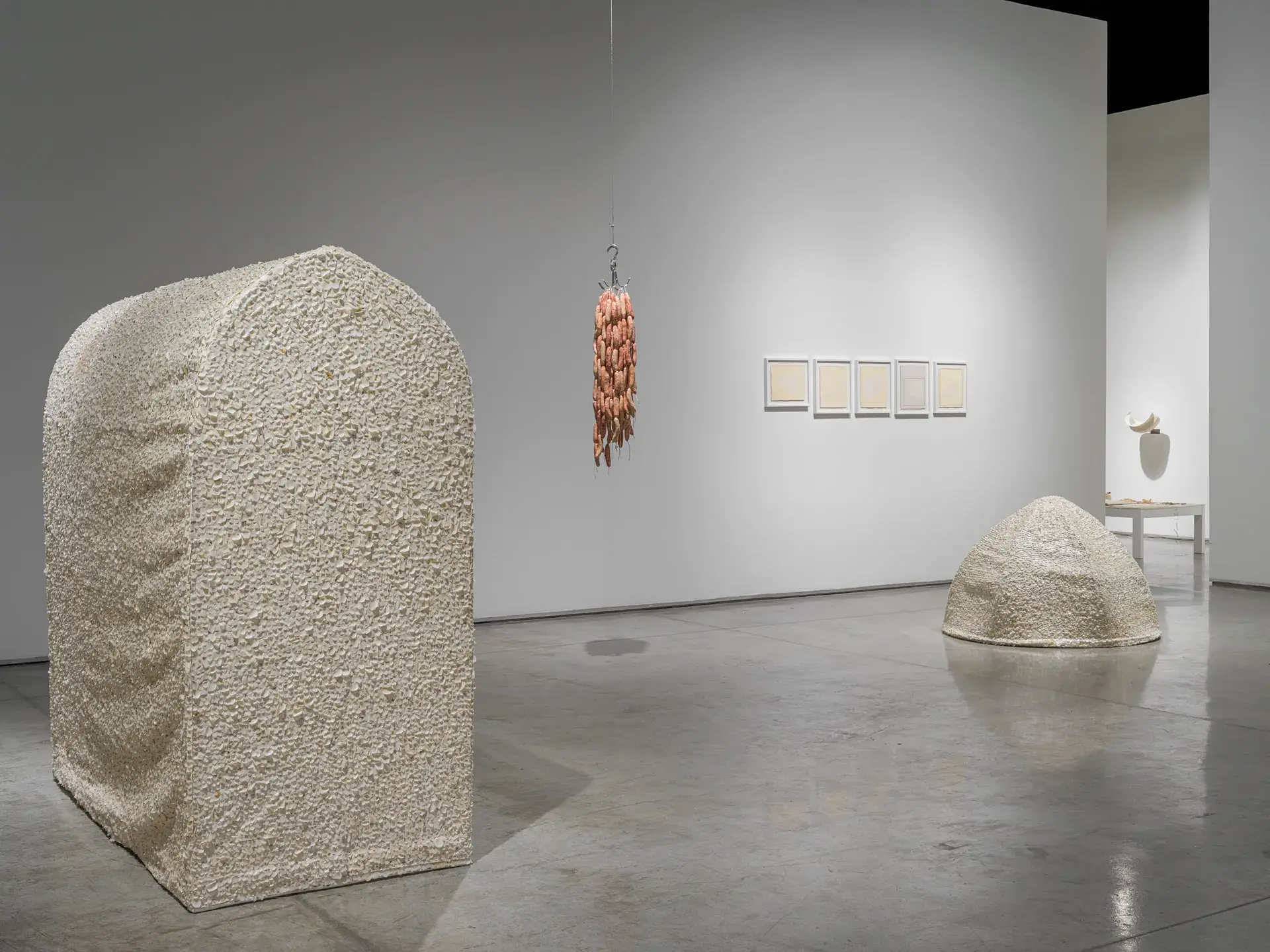 Antevasin - The one who sits at the border of two worlds<br>
Installation view
